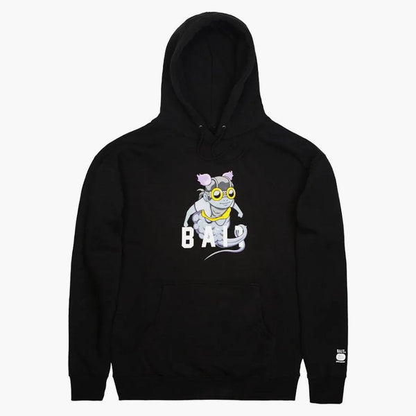 Hebru Brantley X Bait Fly Girl Hoodie Black