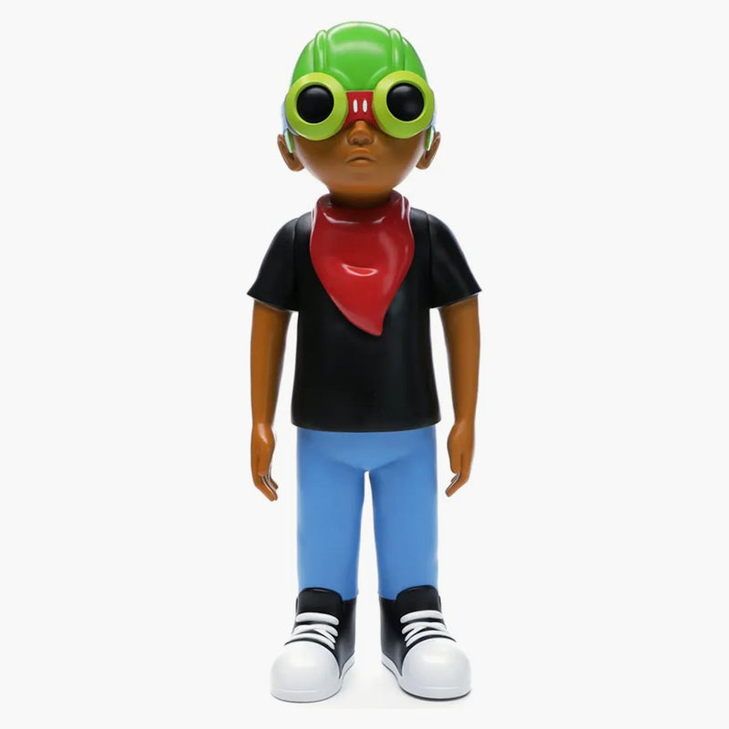 Hebru Brantley X Mindstyle Fly Boy Black Tea Vinyl Figure Multi