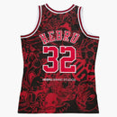 Hebru Brantley x Mitchell y Ness Chicago Bulls Jersey Red/Negro
