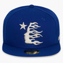 Hellstar Baseball Fitted Hat Blue