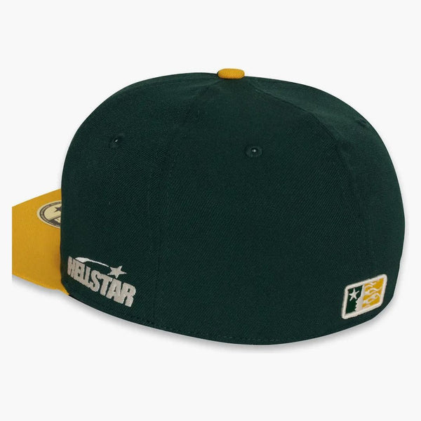 Hellstar Baseball Fitted Hat Green