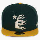 Hellstar Baseball Fitted Hat Green