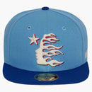 Hellstar Baseball Hat Fitted Baby Blue