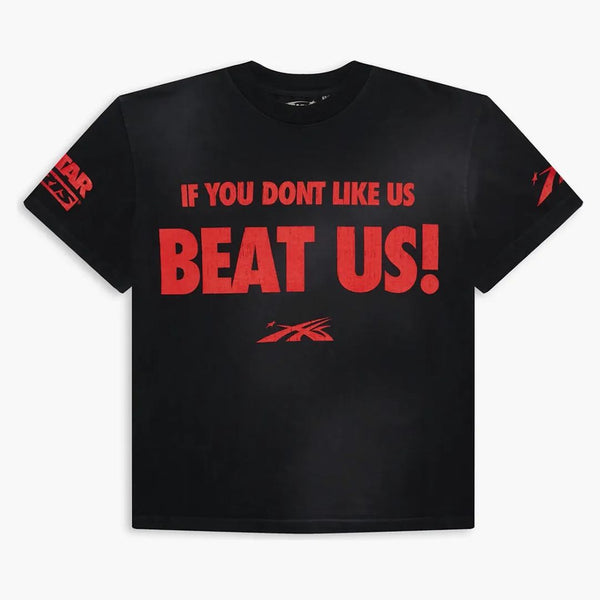Hellstar Beat Us! T-shirt Red/black