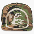 Hellstar Big Logo Trucker Snapback Hat Camo
