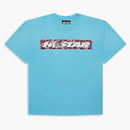 Hellstar Box Logo T-shirt Blue