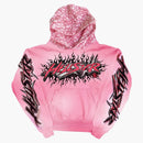 Hellstar Brainwashed With Brain Hoodie Pink