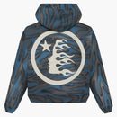 Hellstar Classic Logo Airbrush Zip-up Blue