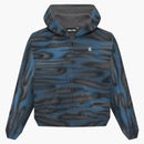 Hellstar Classic Logo Airbrush Zip-up Blue