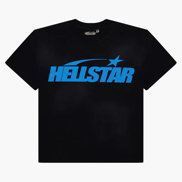 Hellstar Classic T-shirt (regular Print) Black/blue