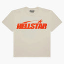 Hellstar Classic T-shirt (regular Print) White/orange