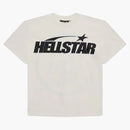 Hellstar Classic T-shirt White/black (gel Print)