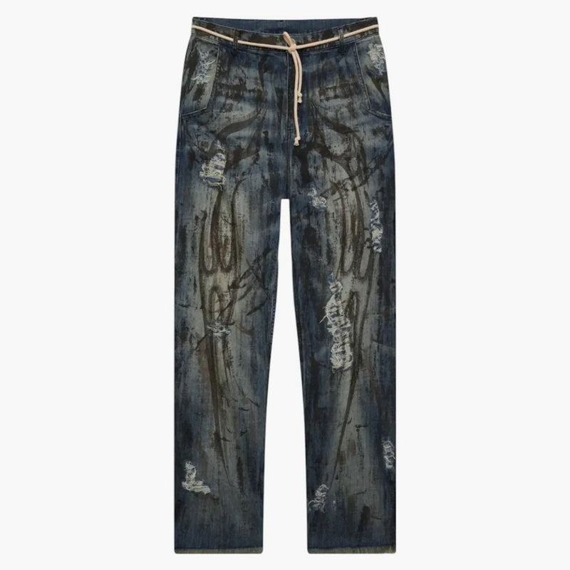 Hellstar Denim Jeans Blue