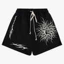 Hellstar Flame Yang Short Black