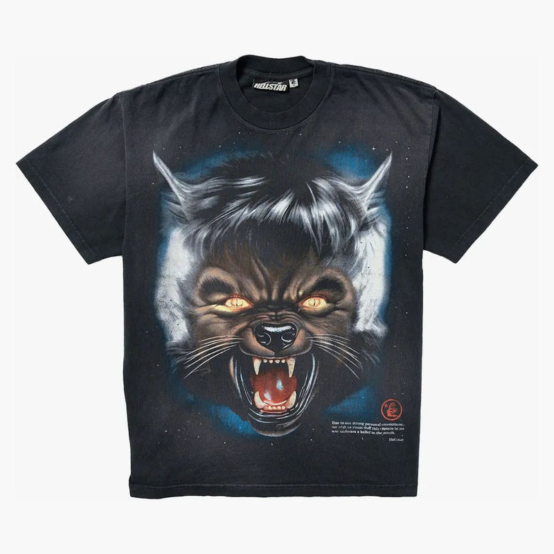 Hellstar Full Moon T-shirt Black