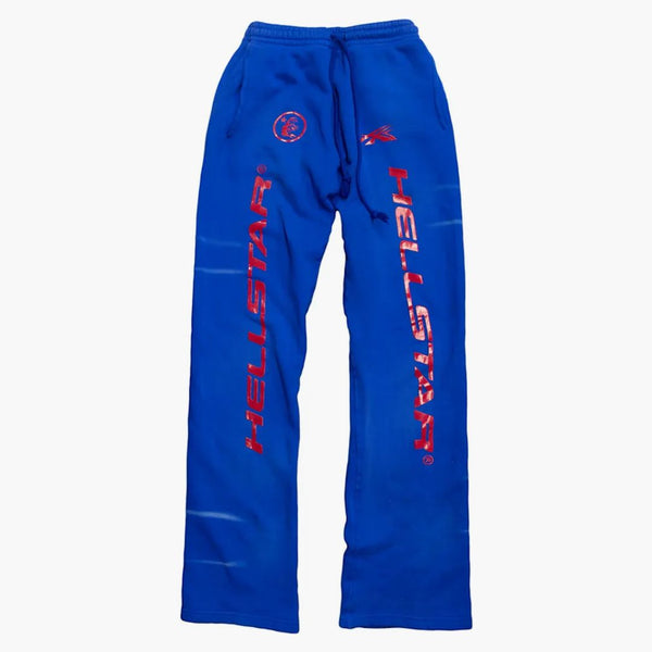 Hellstar Gel Sweatpants Blue