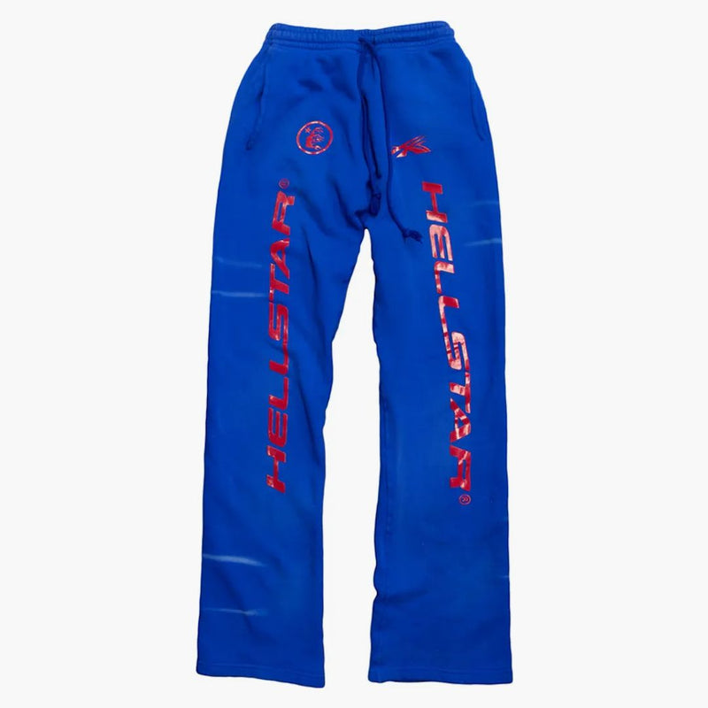 Hellstar Gel Sweatpants Blue
