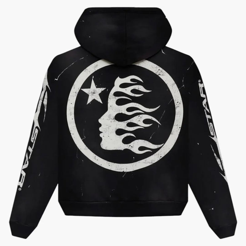 Hellstar Hstar Hoodie Black