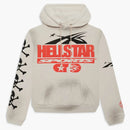 Hellstar If You Dont Like Us Beat Us Hoodie White