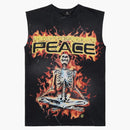 Hellstar Inner Peace Skeleton Sleeveless T-shirt Black