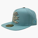 Hellstar Og Logo Fitted 59fifty Hat Baby Blue