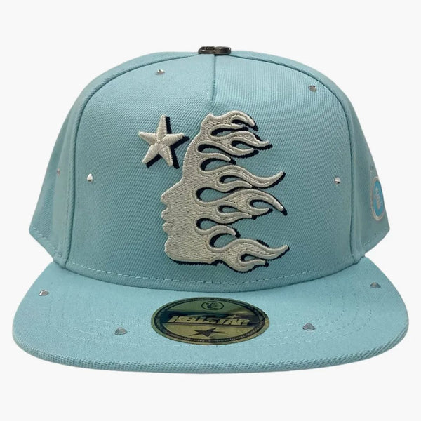 Hellstar Og Logo Rhinestones 59fifty Fitted Hat Baby Blue