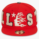 Hellstar Og Patch Fitted Hat Red