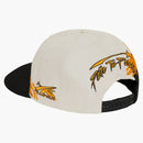 Hellstar Paintbrush Snapback Hat Orange/black