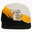 Hellstar Paintbrush Snapback Hat Orange/black