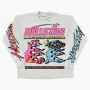 Hellstar Pixel L/s Tee White