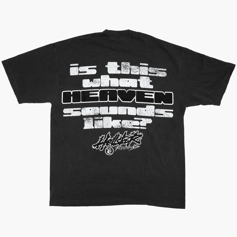 Hellstar Rage Tee Grey Rückseite
