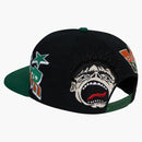 Hellstar Records Hat Snapback Green/black