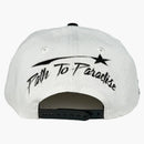 Hellstar Shark Teeth Snapback Off White/black