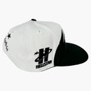 Hellstar Shark Teeth Snapback Off White/black