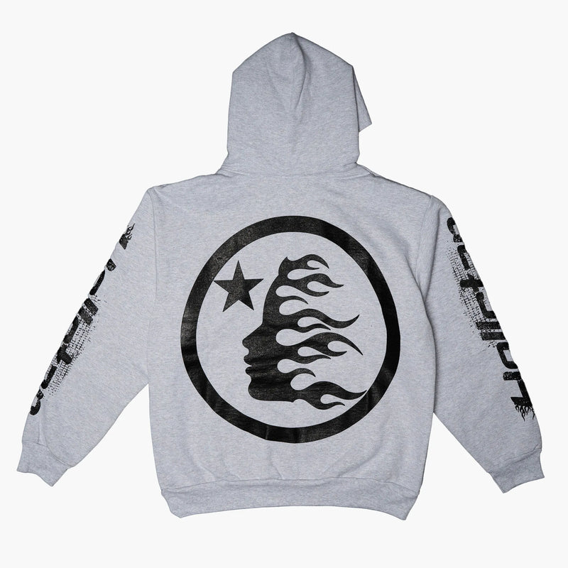 Hellstar Speed Hoodie Ash Grey Rückseite