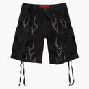 Hellstar Studded Cargo Shorts Camo