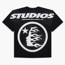 Hellstar Studios Cartoon Logo T-shirt Blue