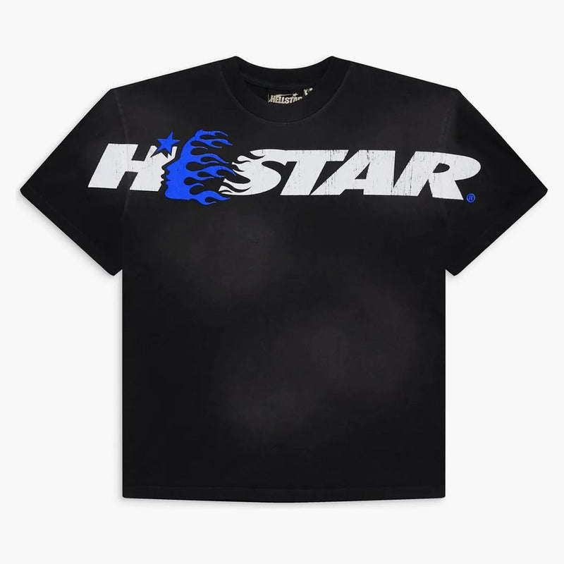 Hellstar Studios Cartoon Logo T-shirt Blue