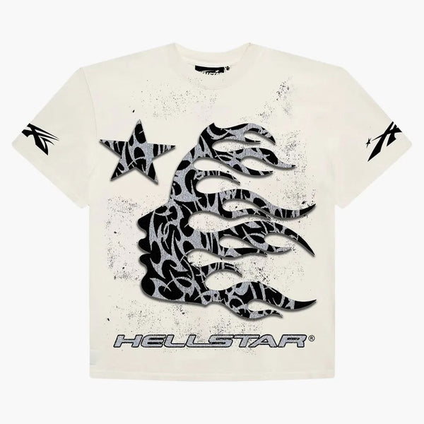 Hellstar Thorn Glitter T-shirt White