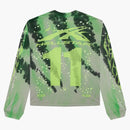 Hellstar Tye-dye Moto Longsleeve Green