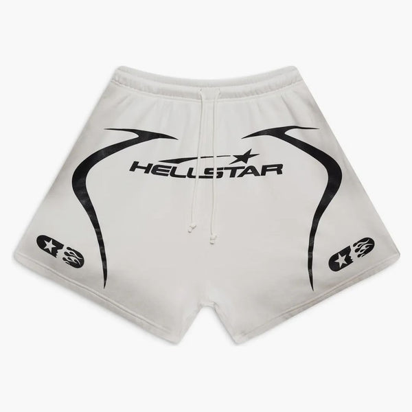 Hellstar Warm Up Shorts White