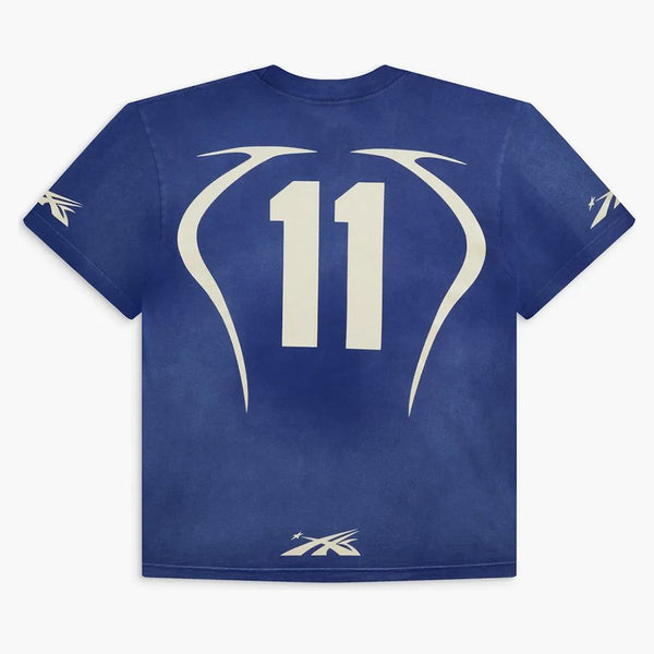 Hellstar Warm Up T-shirt Blue