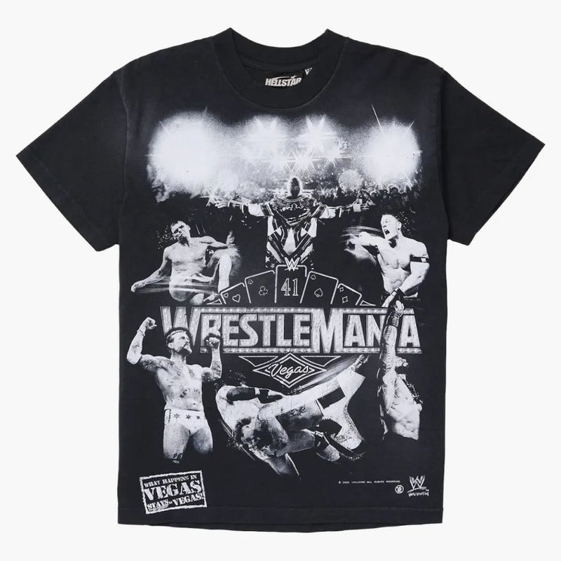 Hellstar Wrestlemania T-shirt Black