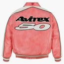 Hellstar X Avirex Jacket Salvage Red