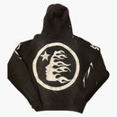 Hellstar X Complexcon 2024 Exclusive Flame Hoodie Black