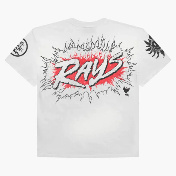 Hellstar X Howlin' Ray's Complexcon T-shirt White/black