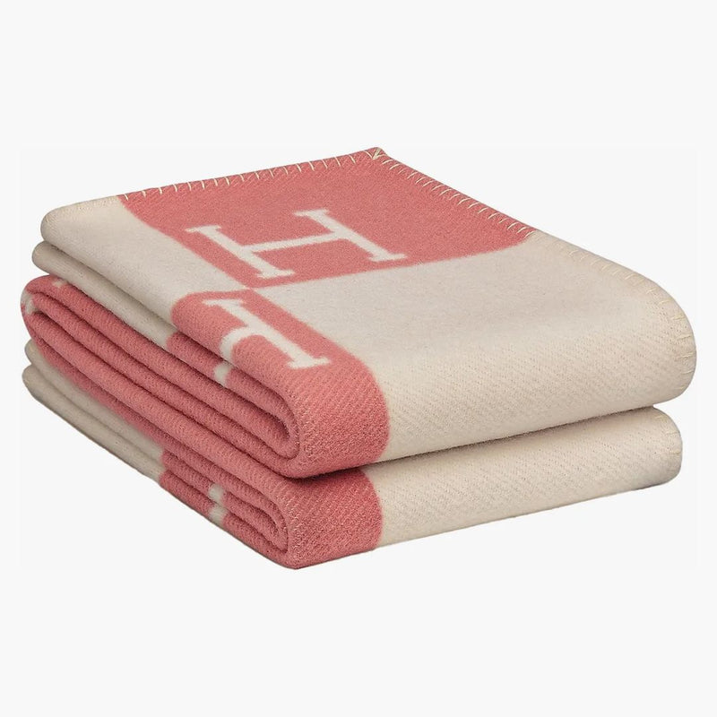 Hermes Avalon Baby Deka Rose Airelle/Blanc
