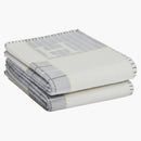 Hermes Avalon Cabriole Blanket Gris Pearl