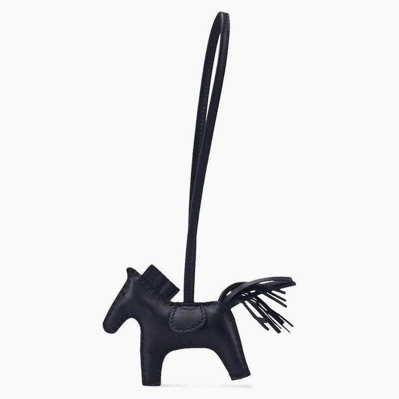 Hermes Bag Charm rodeo pm černá