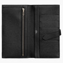Hermes Bearn Wallet Epsom Calfskin and Black Pvd Plated 'H' Tab